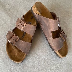 Birkenstock sandals.  Size 8